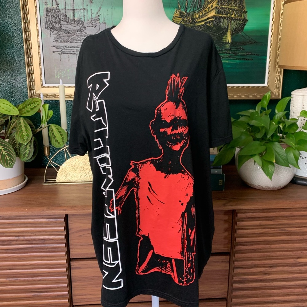 Rare R13 Punk zombie t-shirt Japanese fabric